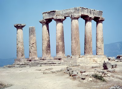 Ruins of the Temple of Apollo, c.550 BC by Greek